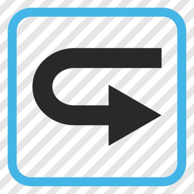 Doğru vektör simge bir çerçevede açmak