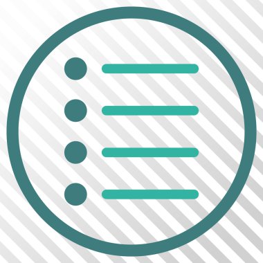 Öğeleri vektör simgesi