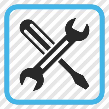 Vektör simgesi bir çerçeve içinde ayarlama