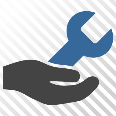 Servis vektör simgesini onar