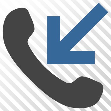 Gelen arama vektör simgesi