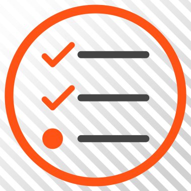 Denetim listesi vektör simgesi