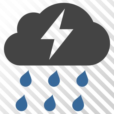 Fırtına vektör simgesi