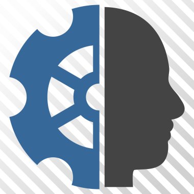 Akıl vektör simgesi