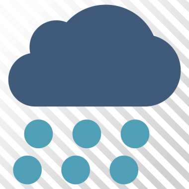 yağmur bulutu vektör simgesi