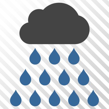 yağmur bulutu vektör simgesi