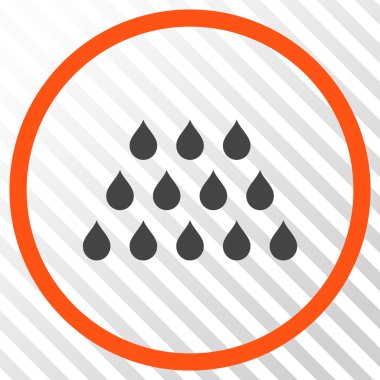 Damla vektör simgesi