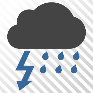 Fırtına vektör simgesi