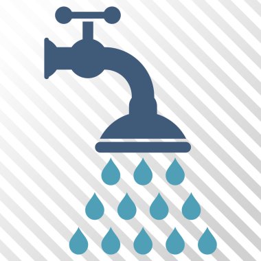 Duş musluk vektör simgesi