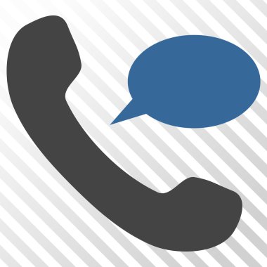 Telefon İleti Vektörü Simgesi