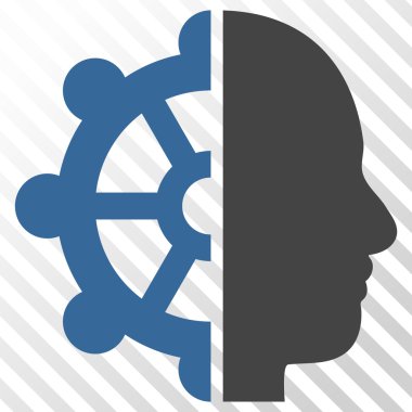 Akıl vektör simgesi