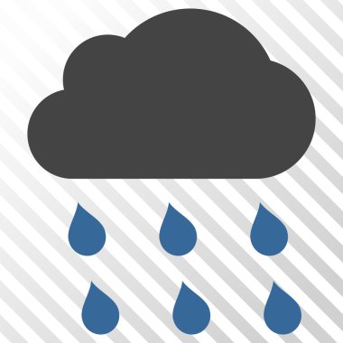 yağmur bulutu vektör simgesi