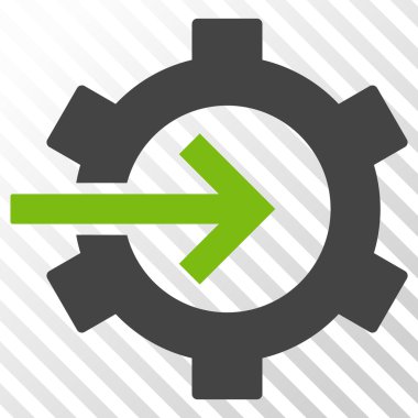 COG Tümleştirme vektör simgesi