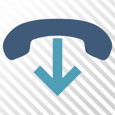 Vektör simge telefon asmak