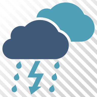 Fırtına bulutları vektör simgesi