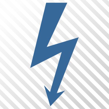 Yüksek gerilim vektör simgesi