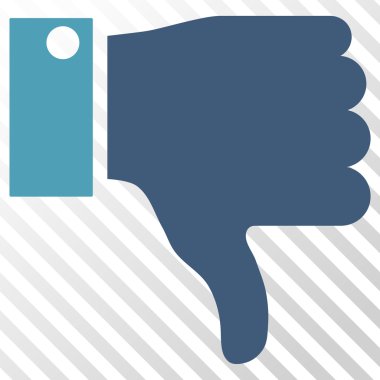 başparmak aşağı vektör simgesi