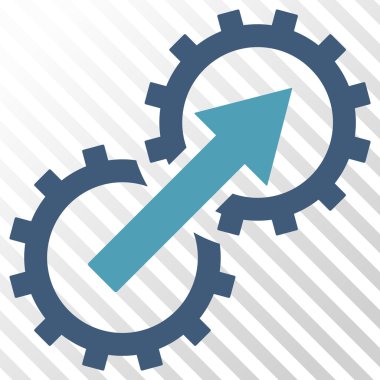 Dişli Tümleştirme vektör simgesi