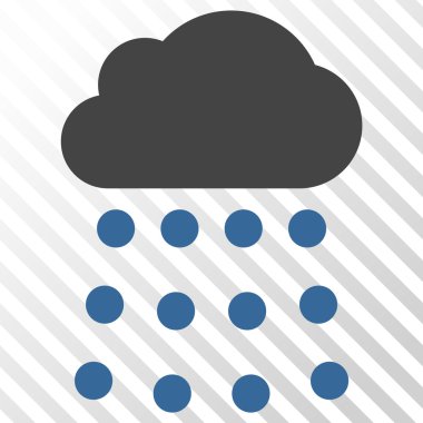 yağmur bulutu vektör simgesi