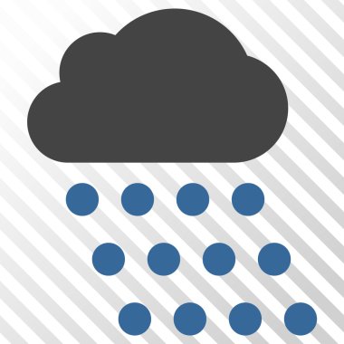 yağmur bulutu vektör simgesi