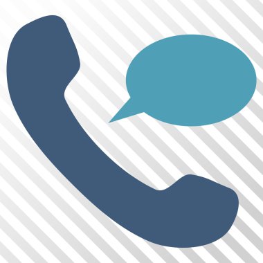 Telefon İleti Vektörü Simgesi