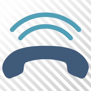 Telefon zil vektör simgesi