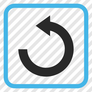 Sol vektör simgesi bir çerçeve içinde döndürme