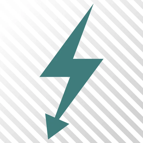 Electric Strike Vector Icon — Stock Vector