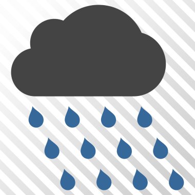 yağmur bulutu vektör simgesi