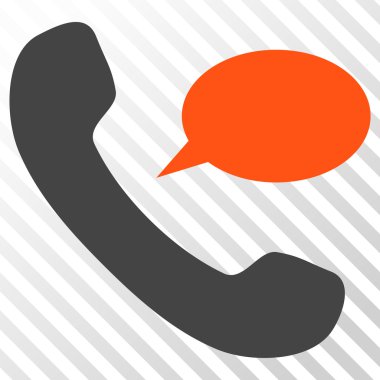 Telefon İleti Vektörü Simgesi