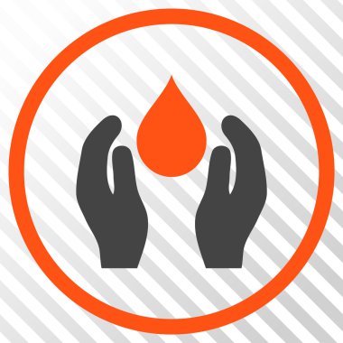 Su bakım vektör simgesi