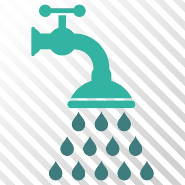 Duş musluk vektör simgesi