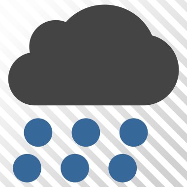 yağmur bulutu vektör simgesi