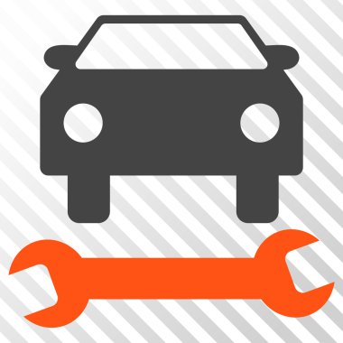 araba tamir vektör simgesi