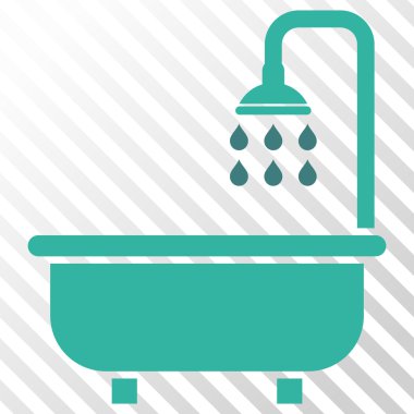 Duş Banyo vektör simgesi