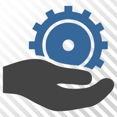 Geliştirme hizmeti vektör simgesi