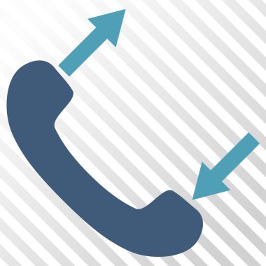 Telefon konuşmaya vektör simgesi