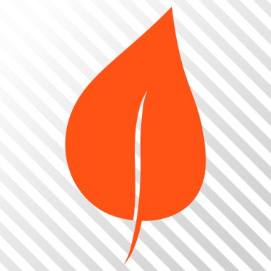 Bitki yaprak vektör simgesi