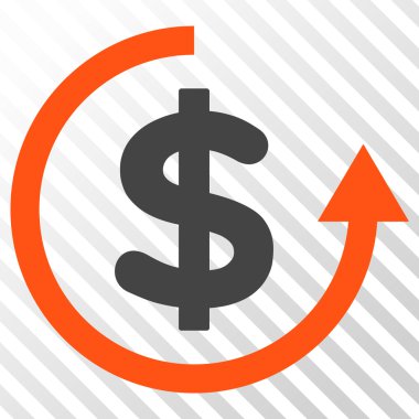 Geri ödeme vektör simgesi