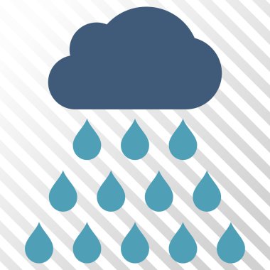 yağmur bulutu vektör simgesi