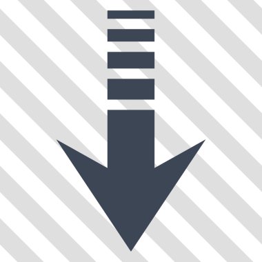 Aşağıya vektör simgesi gönder