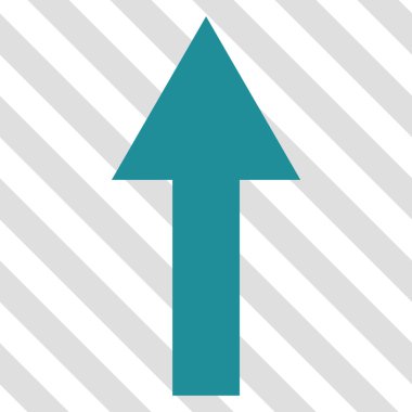 Yukarı Oklu Vektör Simgesi