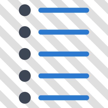 Öğeleri vektör simgesi