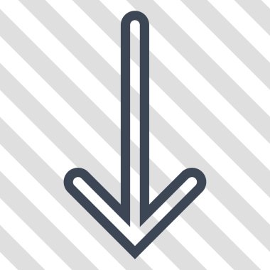 ok aşağı vektör simgesi