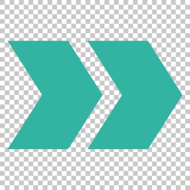 Üst karakter doğru vektör simgesi