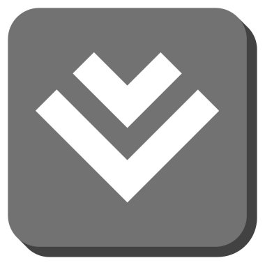 Yuvarlatılmış Kare vektör simgesi kaydır