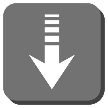 Yuvarlatılmış Kare vektör simgesi gönder