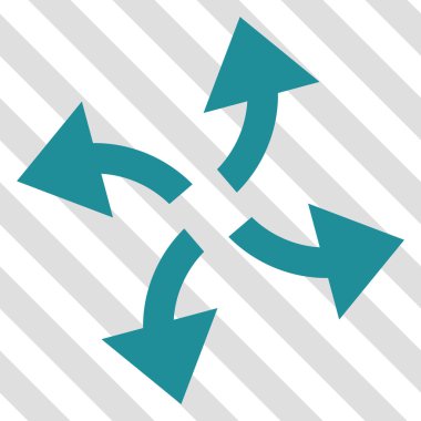 Santrifüj okları vektör simgesi