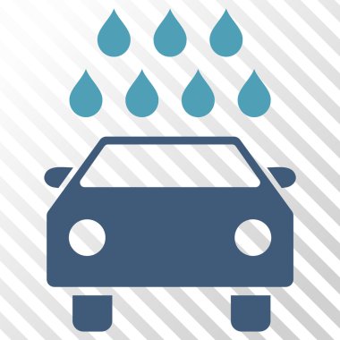 Araba duş vektör simgesi