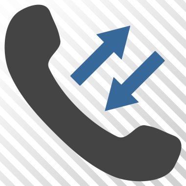 Telefon konuşmaya vektör simgesi